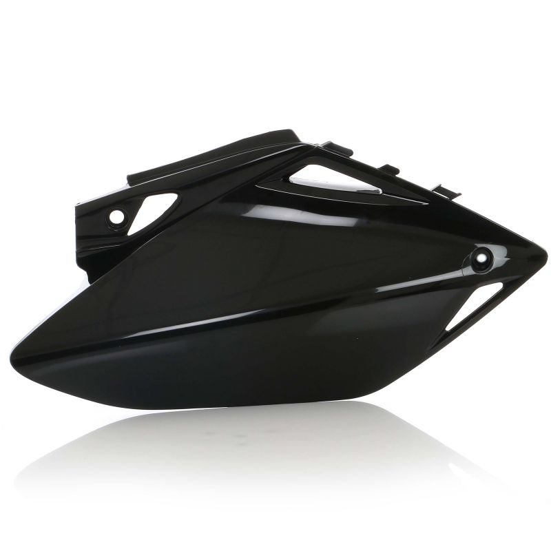 0010291.090 PORTANUMERO LATERALI 090 - Nero HONDA CRE 450 F 2007-2008 Acerbis