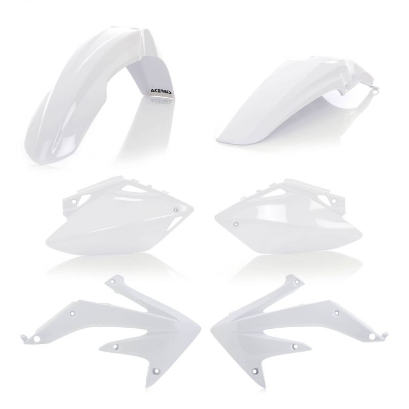 0010295.030 KIT PLASTICHE PER HONDA 030 - Bianco HONDA CRF 450 R 2007-2008 Acerbis