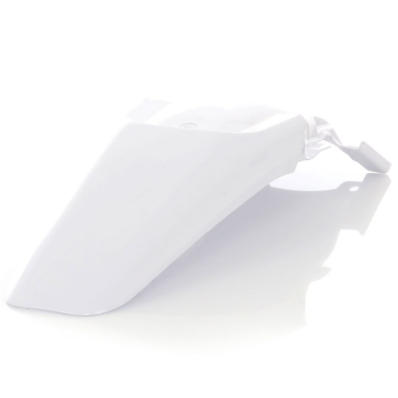 0010346.030 PARAFANGO POSTERIORE 030 - Bianco HONDA CRF 150 R 2007-2024 Acerbis
