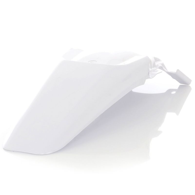 0010346.030 PARAFANGO POSTERIORE 030 - Bianco HONDA CRF 150 R 2007-2024 Acerbis