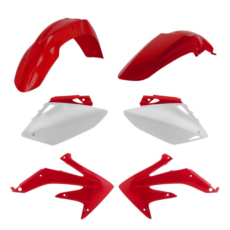 0010295.553 KIT PLASTICHE PER HONDA 553 - Originale HONDA CRF 450 R 2007-2008 Acerbis
