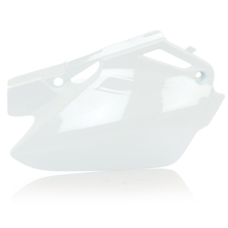 0003680.030 PORTANUMERO LATERALI 030 - Bianco HONDA CR 85 R 2003-2007 Acerbis
