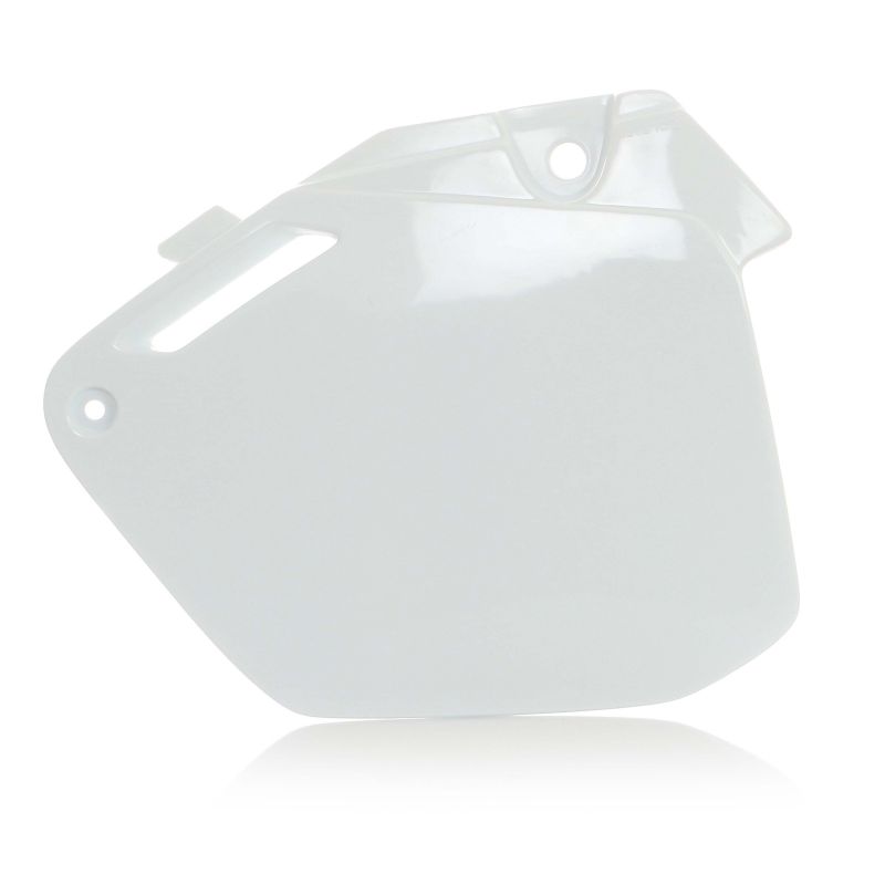 PORTANUMERO LATERALI 030 - Bianco HONDA CR 125 R 2T 1991-1992
