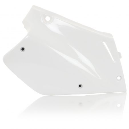 0003775.030 PORTANUMERO LATERALI 030 - Bianco HONDA CR 250 R 2T 1995-1996 Acerbis