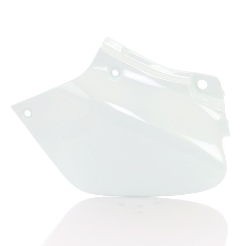 PORTANUMERO LATERALI 030 - Bianco HONDA XR 250 R 1996-2004