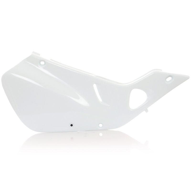 0003810.030 PORTANUMERO LATERALI 030 - Bianco HONDA CR 250 R 2T 1997-1999 Acerbis