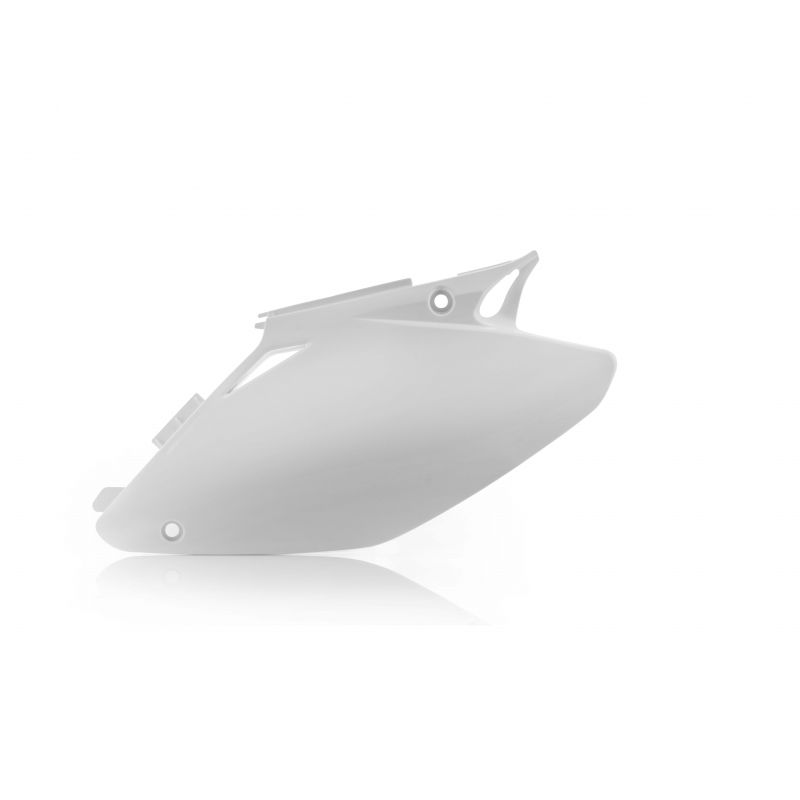 0003678.030 PORTANUMERO LATERALI 030 - Bianco HONDA CRE 50 SIX 2003-2006 Acerbis