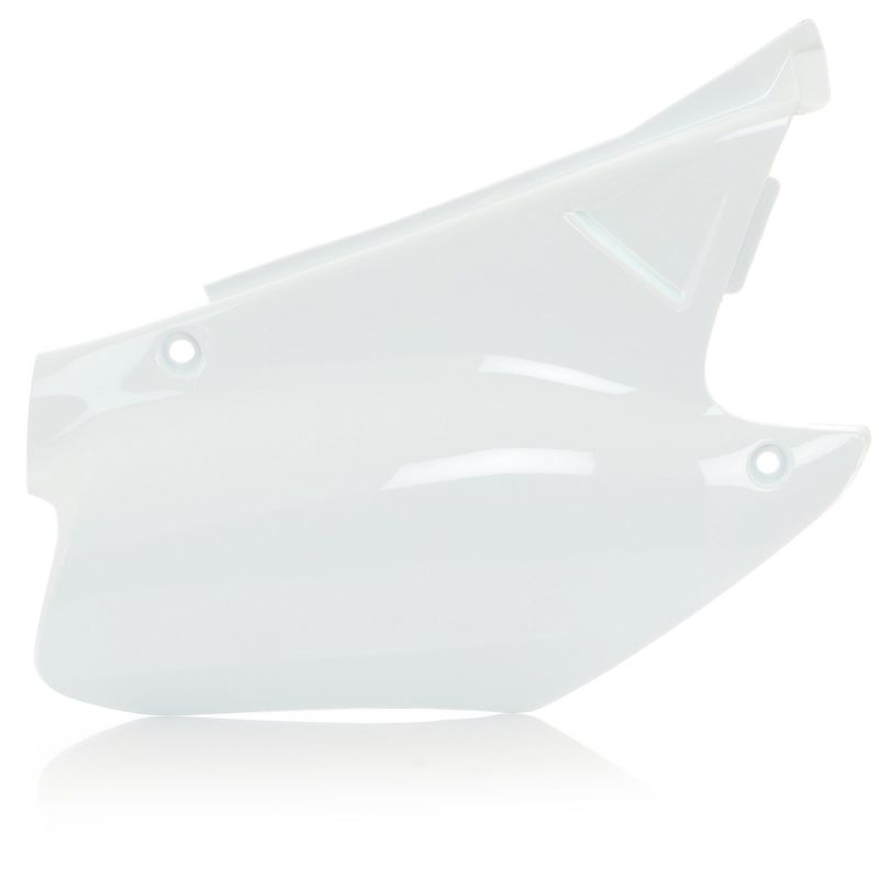 0003844.030 PORTANUMERO LATERALI 030 - Bianco HONDA CR 250 R 2T 2000-2001 Acerbis