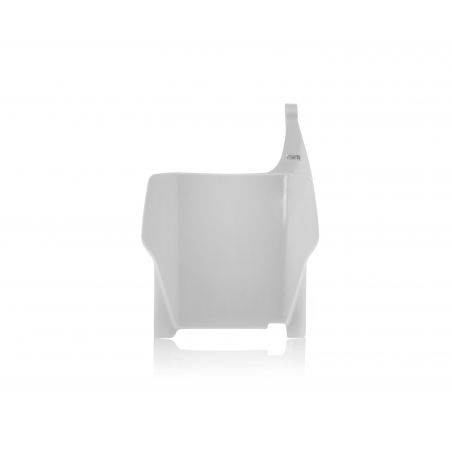 0007447.030 TABELLA PORTANUMERO ANTERIORE 030 - Bianco HONDA CRF 450 R 2004-2007 Acerbis