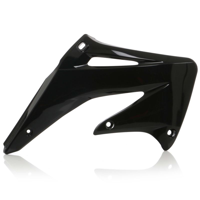 0003883.090 SPOILER RADIATORI 090 - Nero HONDA CRE 450 F 2004 Acerbis