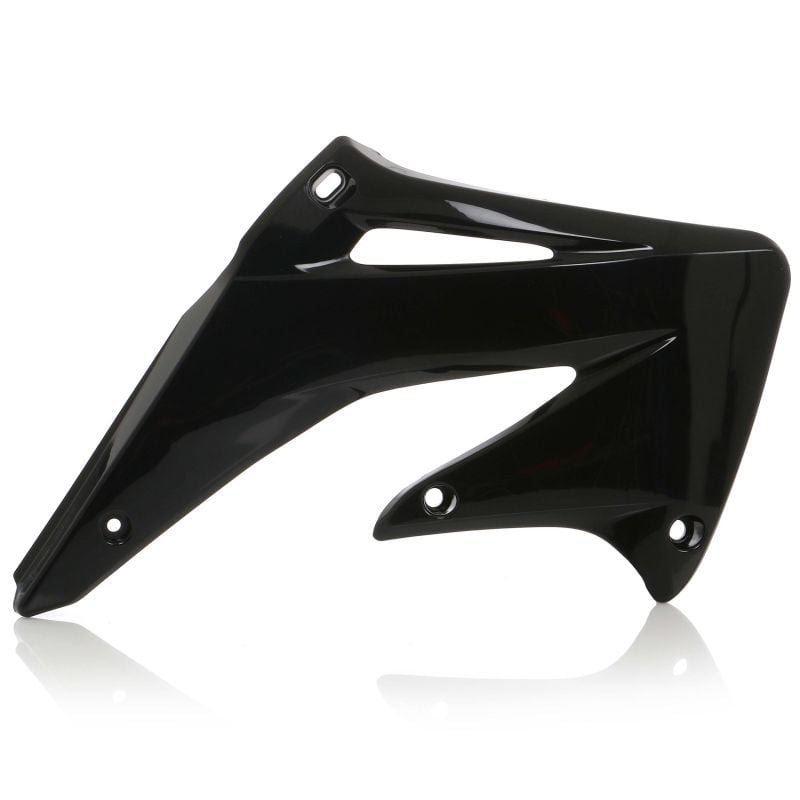 0003883.090 SPOILER RADIATORI 090 - Nero HONDA CRF 450 R 2002-2004 Acerbis