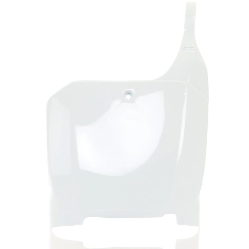 0002142.030 TABELLA PORTANUMERO ANTERIORE 030 - Bianco HONDA CR 125 R 2T 2000-2003 Acerbis