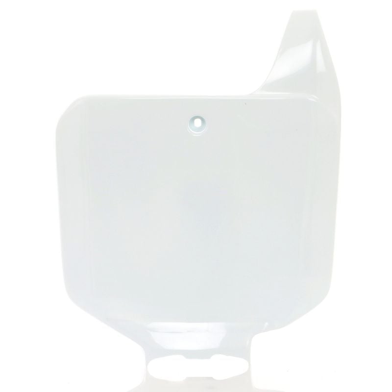 0002118.030 TABELLA PORTANUMERO ANTERIORE 030 - Bianco HONDA CR 125 R 2T 1995-2001 Acerbis