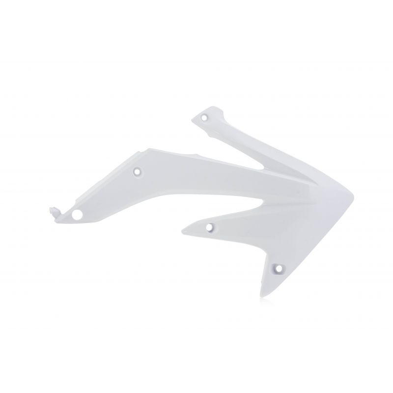 0008133.030 SPOILER RADIATORI 030 - Bianco HONDA CRF 450 R 2005-2008 Acerbis