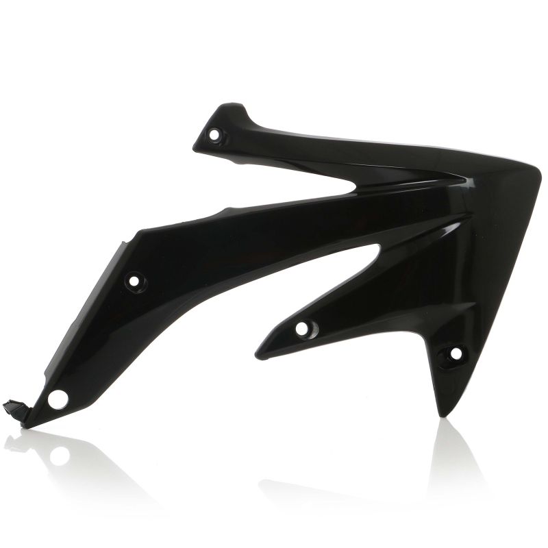 0008133.090 SPOILER RADIATORI 090 - Nero HONDA CRF 450 R 2005-2008 Acerbis
