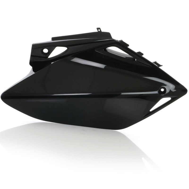 0008127.090 PORTANUMERO LATERALI 090 - Nero HONDA CRF 450 R 2005-2006 Acerbis