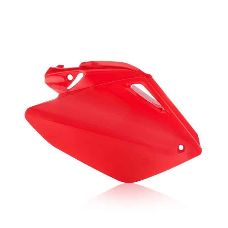 0007667.110 PORTANUMERO LATERALI 110 - Rosso HONDA CRF 250 R 2004-2005 Acerbis