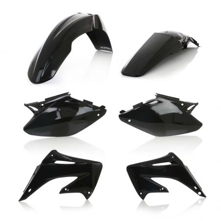 0007598.090 KIT PLASTICHE PER HONDA 090 - Nero HONDA CR 250 R 2T 2004-2007 Acerbis