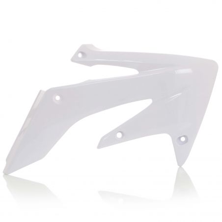 0007668.030 SPOILER RADIATORI 030 - Bianco HONDA CRF 250 X 2004-2018 Acerbis