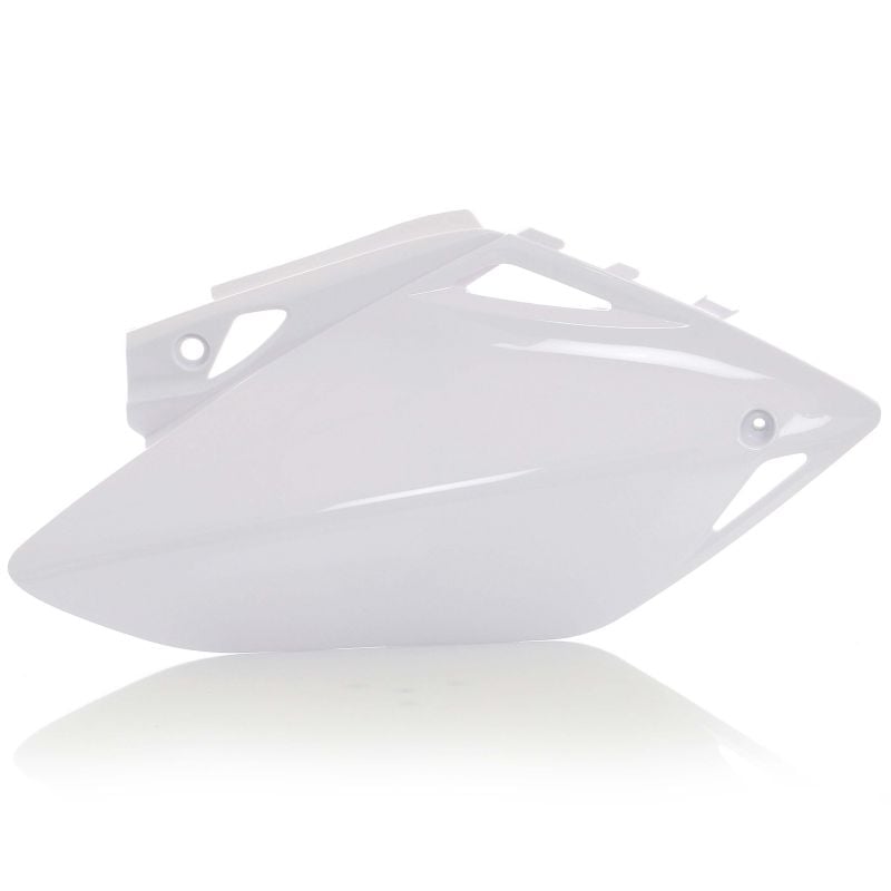0008127.030 PORTANUMERO LATERALI 030 - Bianco HONDA CRF 450 R 2005-2006 Acerbis
