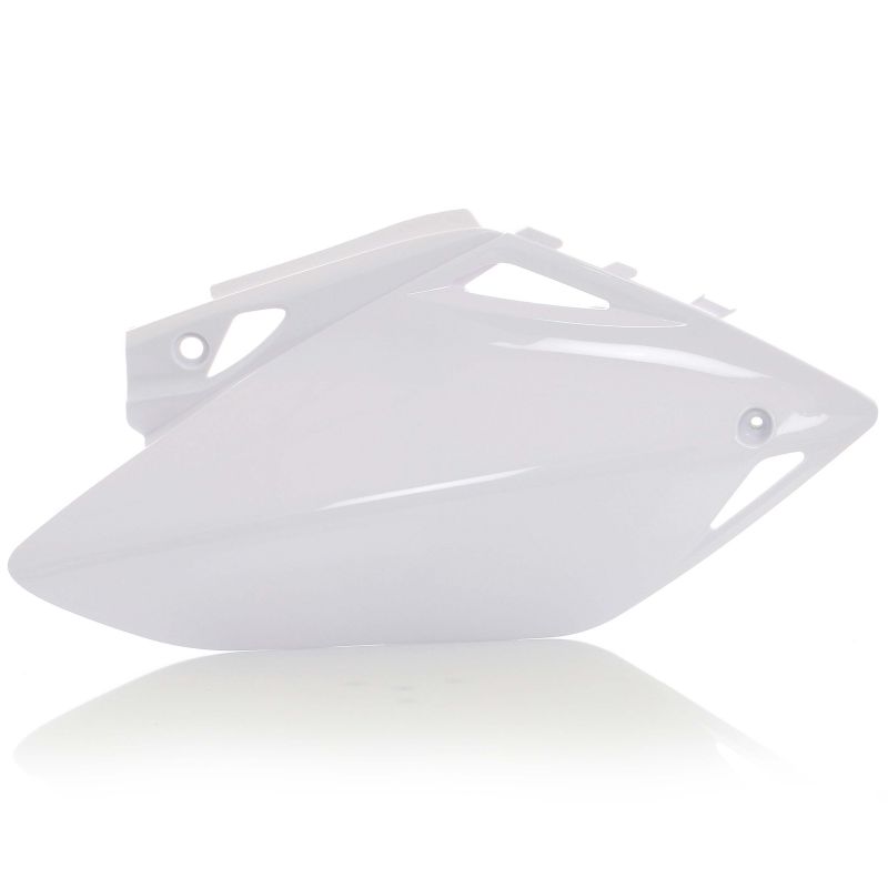 0008127.030 PORTANUMERO LATERALI 030 - Bianco HONDA CRF 450 R 2005-2006 Acerbis