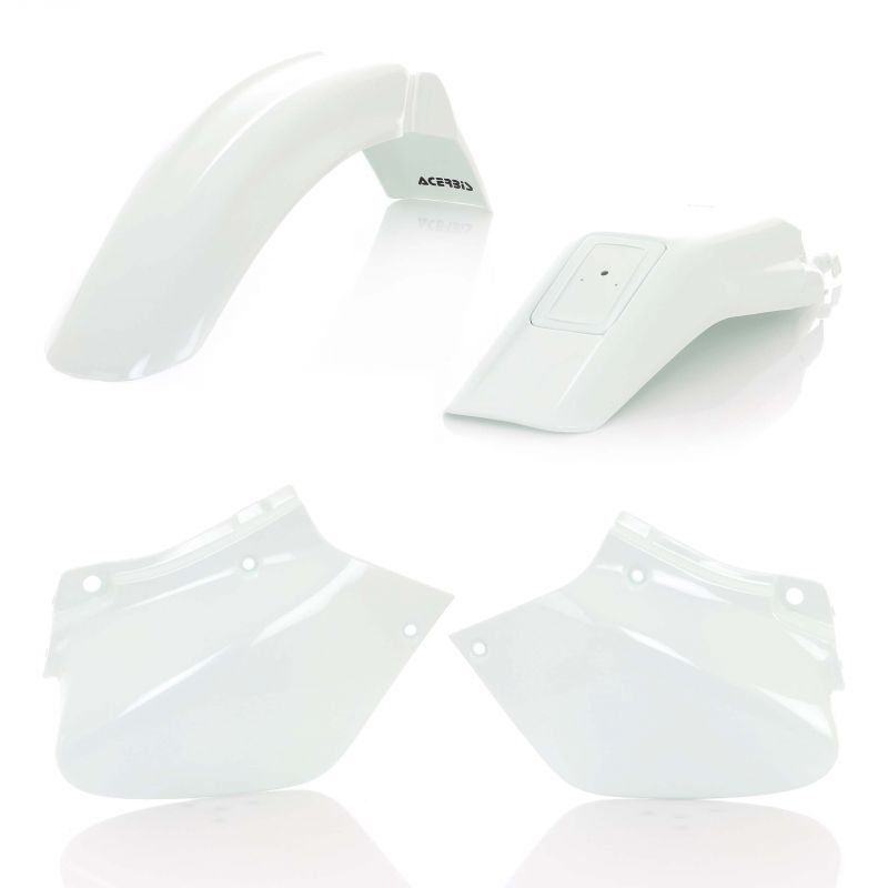 0007573.030 KIT PLASTICHE PER HONDA 030 - Bianco HONDA XR 250 R 1996-2003 Acerbis