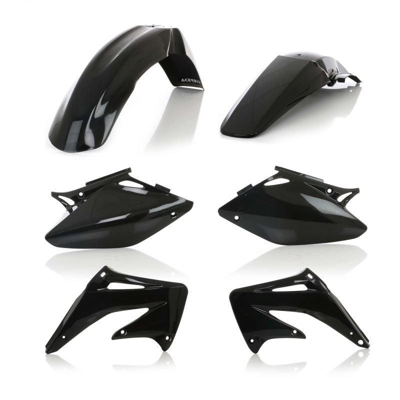 0007527.090 KIT PLASTICHE PER HONDA 090 - Nero HONDA CRF 450 R 2002-2003 Acerbis