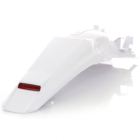0008096.030 PARAFANGO POSTERIORE 030 - Bianco HONDA CRF 250 X 2004-2018 Acerbis