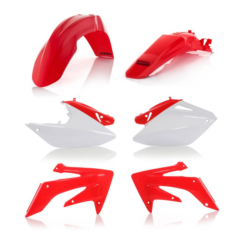 0008098.553 KIT PLASTICHE PER HONDA 553 - Originale HONDA CRF 250 X 2004-2018 Acerbis
