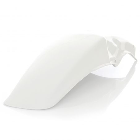 0008037.030 PARAFANGO POSTERIORE 030 - Bianco HONDA CRE 50 SIX 1996-2002 Acerbis