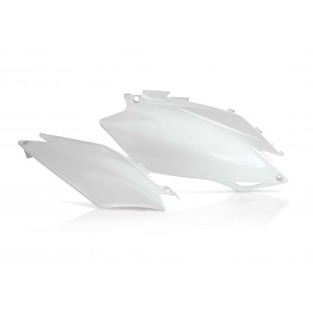 0015706.030 PORTANUMERO LATERALI 030 - Bianco HONDA CRE 450 F 2011-2012 Acerbis