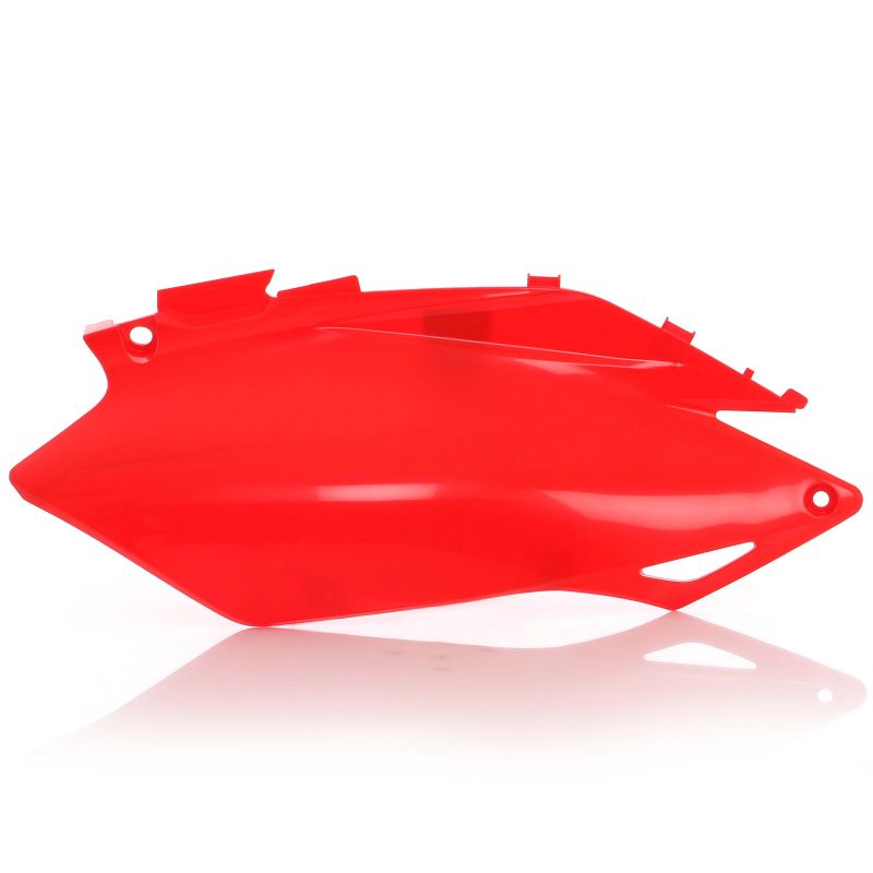 0015706.110 PORTANUMERO LATERALI 110 - Rosso HONDA CRE 450 F 2011-2012 Acerbis