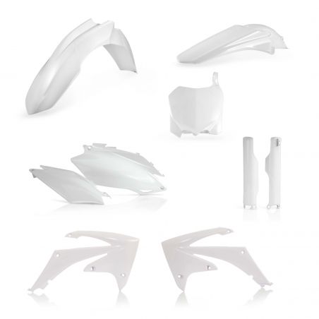 0015707.030 FULL PLASTIC KIT PER HONDA 030 - Bianco HONDA CRF 450 R 2011-2012 Acerbis