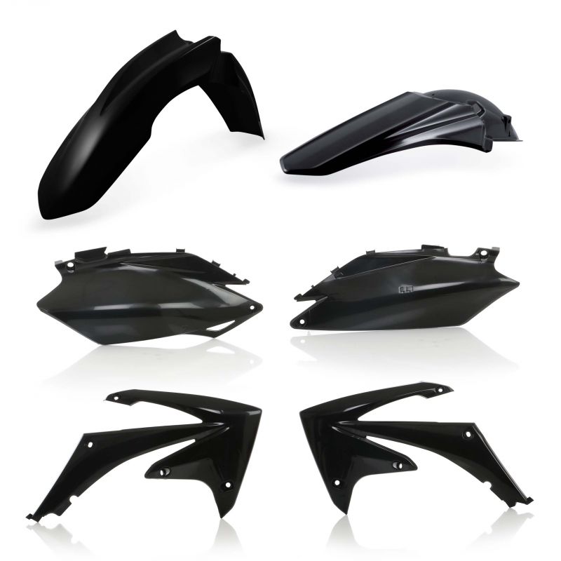 0015803.090 KIT PLASTICHE PER HONDA 090 - Nero HONDA CRF 250 R 2011-2013 Acerbis
