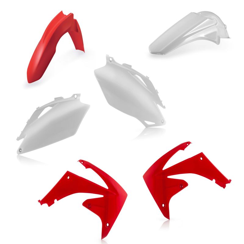 0013148.553 KIT PLASTICHE PER HONDA 553 - Originale HONDA CRF 250 R 2010 Acerbis