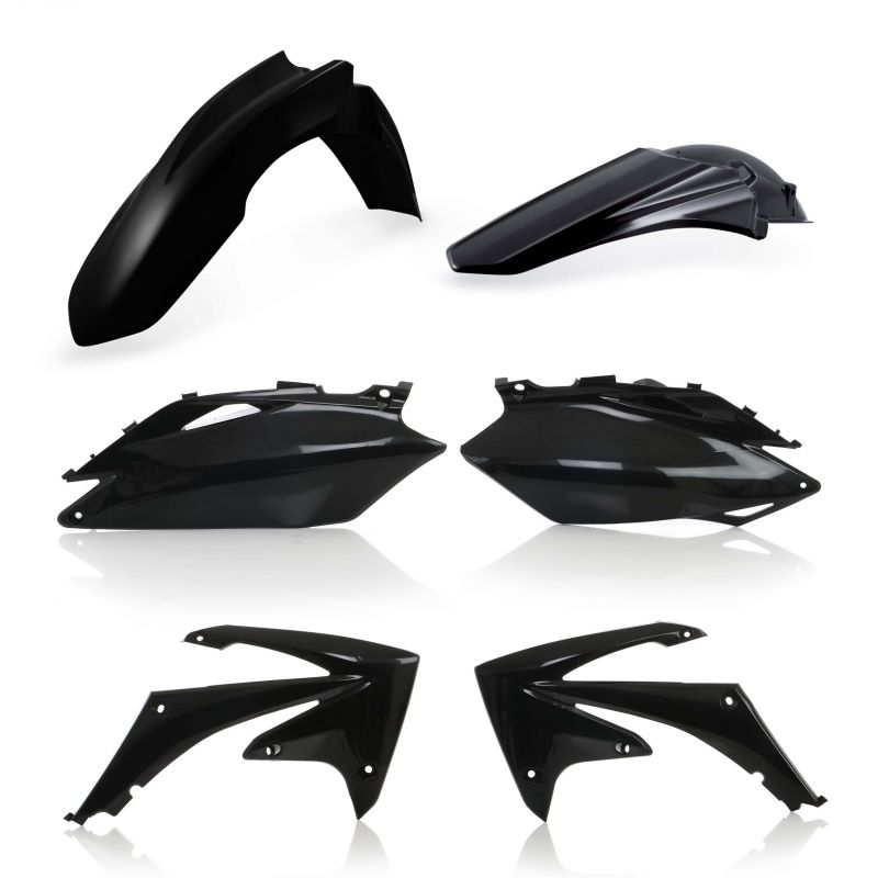 0013148.090 KIT PLASTICHE PER HONDA 090 - Nero HONDA CRF 450 R 2009-2010 Acerbis