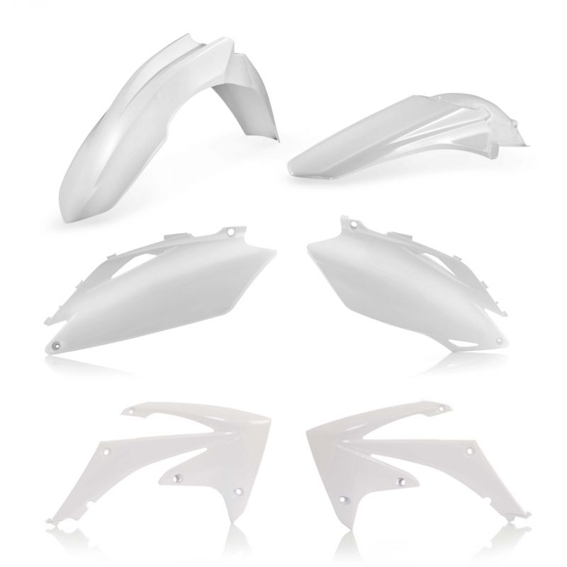 0013148.030 KIT PLASTICHE PER HONDA 030 - Bianco HONDA CRF 250 R 2010 Acerbis