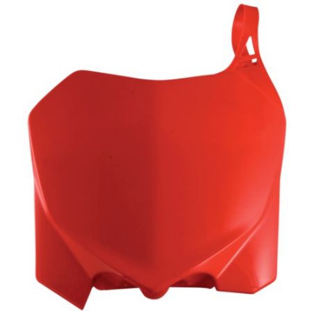 0013147.110 TABELLA PORTANUMERO ANTERIORE 110 - Rosso HONDA CRF 250 R 2010-2013 Acerbis