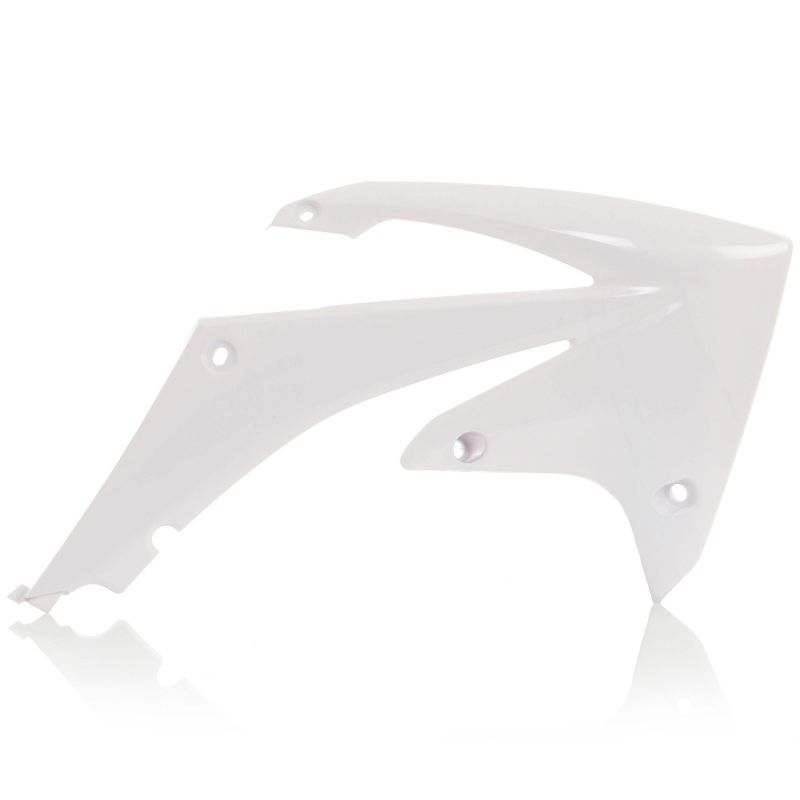 0013145.030 SPOILER RADIATORI 030 - Bianco HONDA CRF 250 R 2010-2013 Acerbis