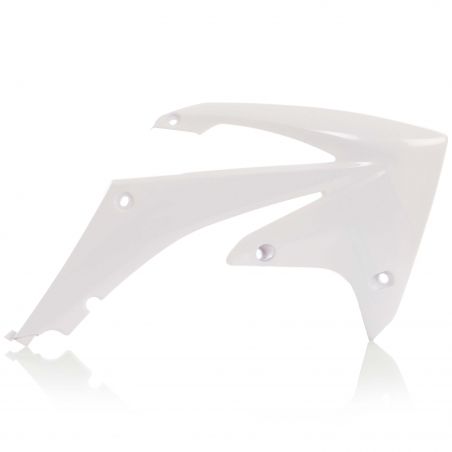 0013145.030 SPOILER RADIATORI 030 - Bianco HONDA CRF 450 R 2009-2012 Acerbis