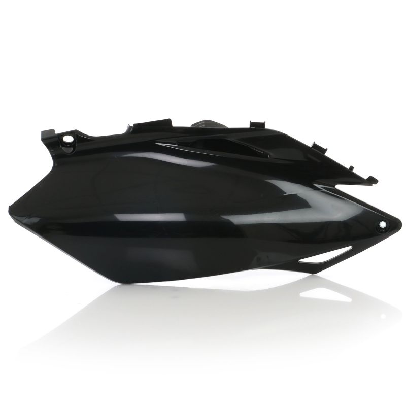 0013146.090 PORTANUMERO LATERALI 090 - Nero HONDA CRF 250 R 2010 Acerbis
