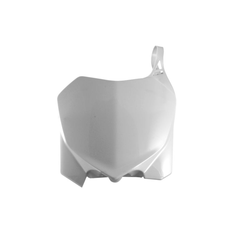 0013147.030 TABELLA PORTANUMERO ANTERIORE 030 - Bianco HONDA CRF 250 R 2010-2013 Acerbis