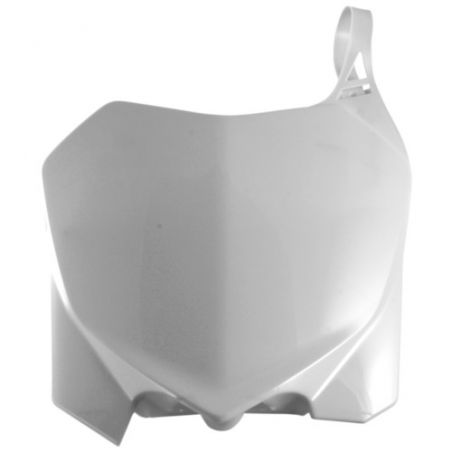 0013147.030 TABELLA PORTANUMERO ANTERIORE 030 - Bianco HONDA CRF 250 R 2010-2013 Acerbis