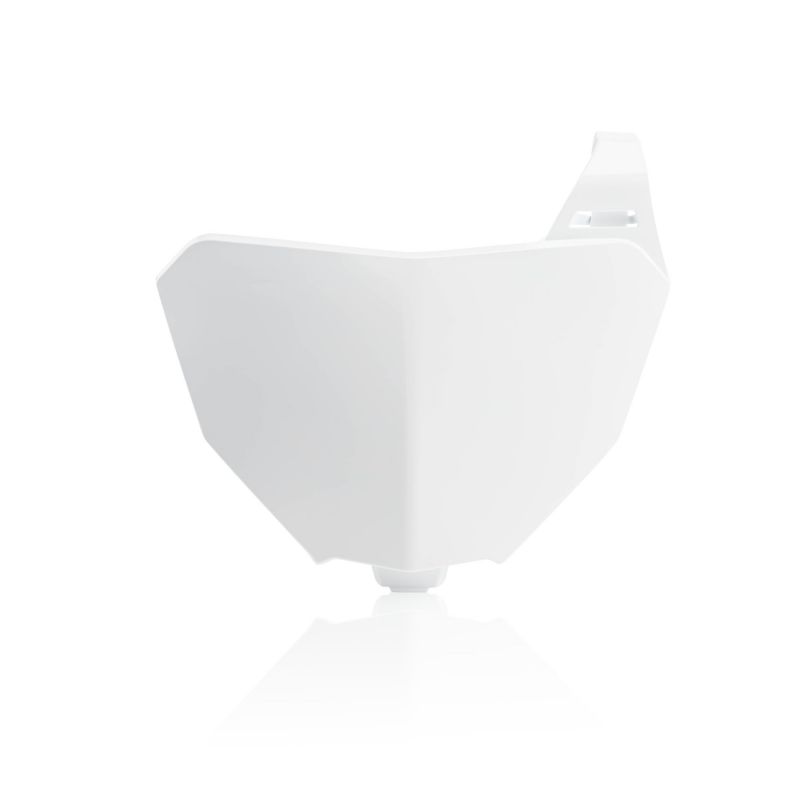 0023964.030 TABELLA PORTANUMERO ANTERIORE 030 - Bianco HONDA CRF 300 RX 2019-2021 Acerbis