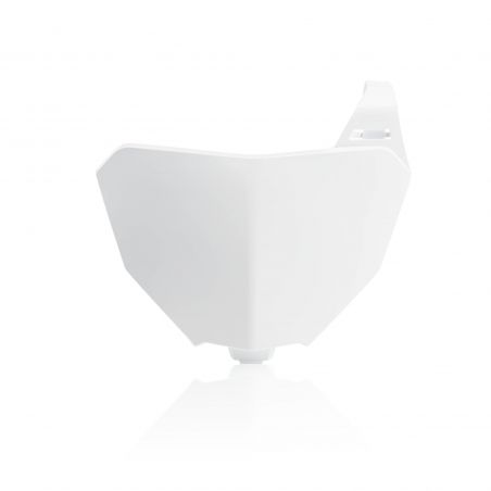 0023964.030 TABELLA PORTANUMERO ANTERIORE 030 - Bianco HONDA CRF 300 RX 2019-2021 Acerbis