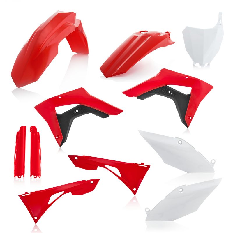 0023619.553 FULL PLASTIC KIT PER HONDA 553 - Originale HONDA CRF 450 RX 2019-2020 Acerbis