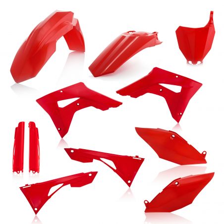 0023619.110 FULL PLASTIC KIT PER HONDA 110 - Rosso HONDA CRF 250 RX 2019-2021 Acerbis
