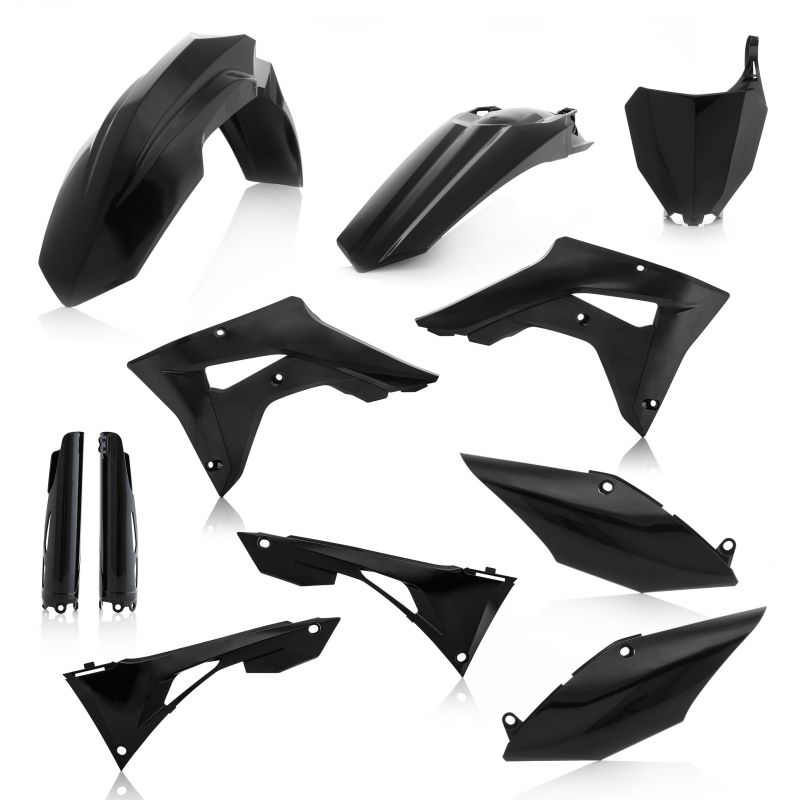 0023619.090 FULL PLASTIC KIT PER HONDA 090 - Nero HONDA CRF 450 RX 2019-2020 Acerbis