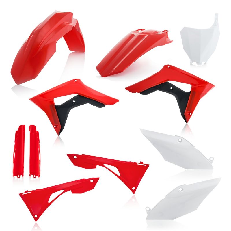 0023615.553 FULL PLASTIC KIT PER HONDA 553 - Originale HONDA CRF 450 R 2019-2020 Acerbis