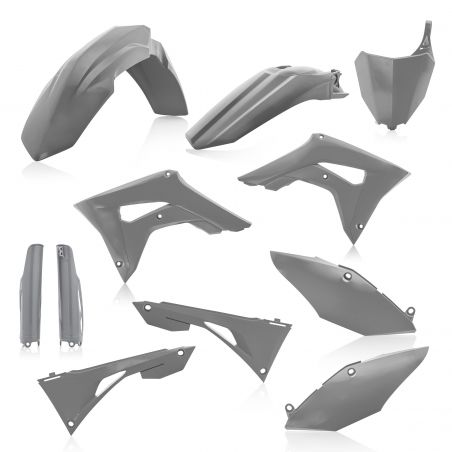 0023615.070 FULL PLASTIC KIT PER HONDA 070 - Grigio HONDA CRF 450 R 2019-2020 Acerbis